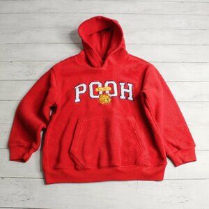 Disney Store Vintage Winnie the Pooh Hoodie Sweatshirt Boy's Size S 5 6